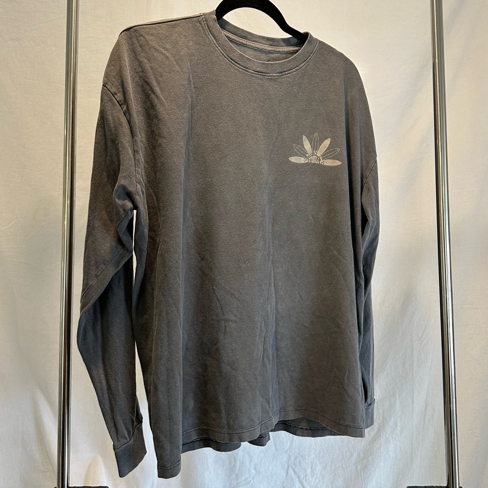Men’s O’Neill Long-Sleeve Crewneck Shirt - Charcoal size medium